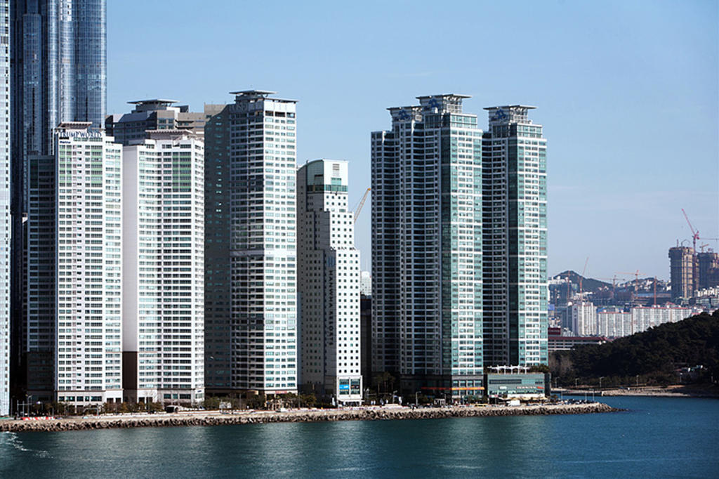 Hanwha Resort Haeundae Busan Buitenkant foto